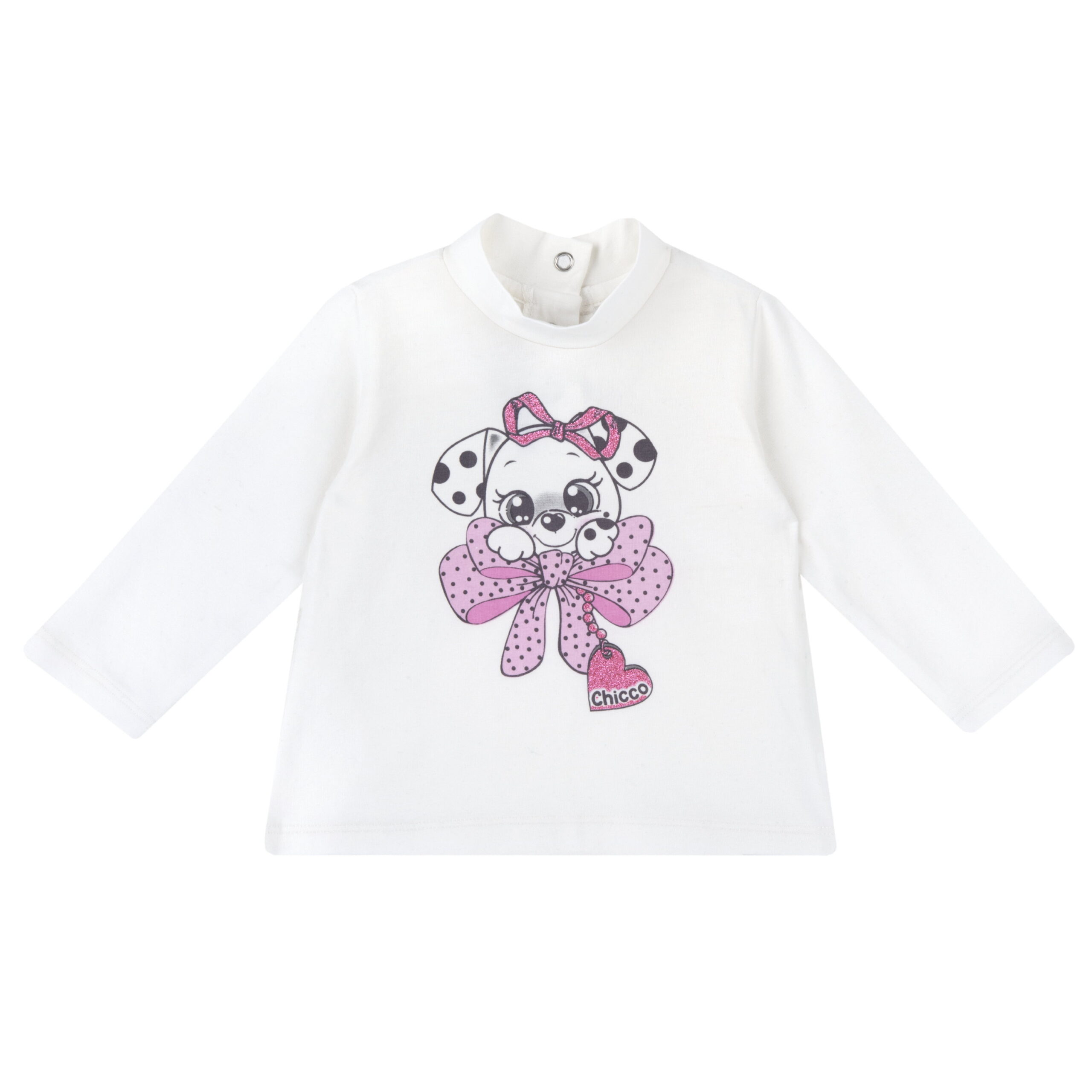 Completo CHICCO per bambina con pantagonna e maglietta con girabrilla -  Dolci Emozioni Moda